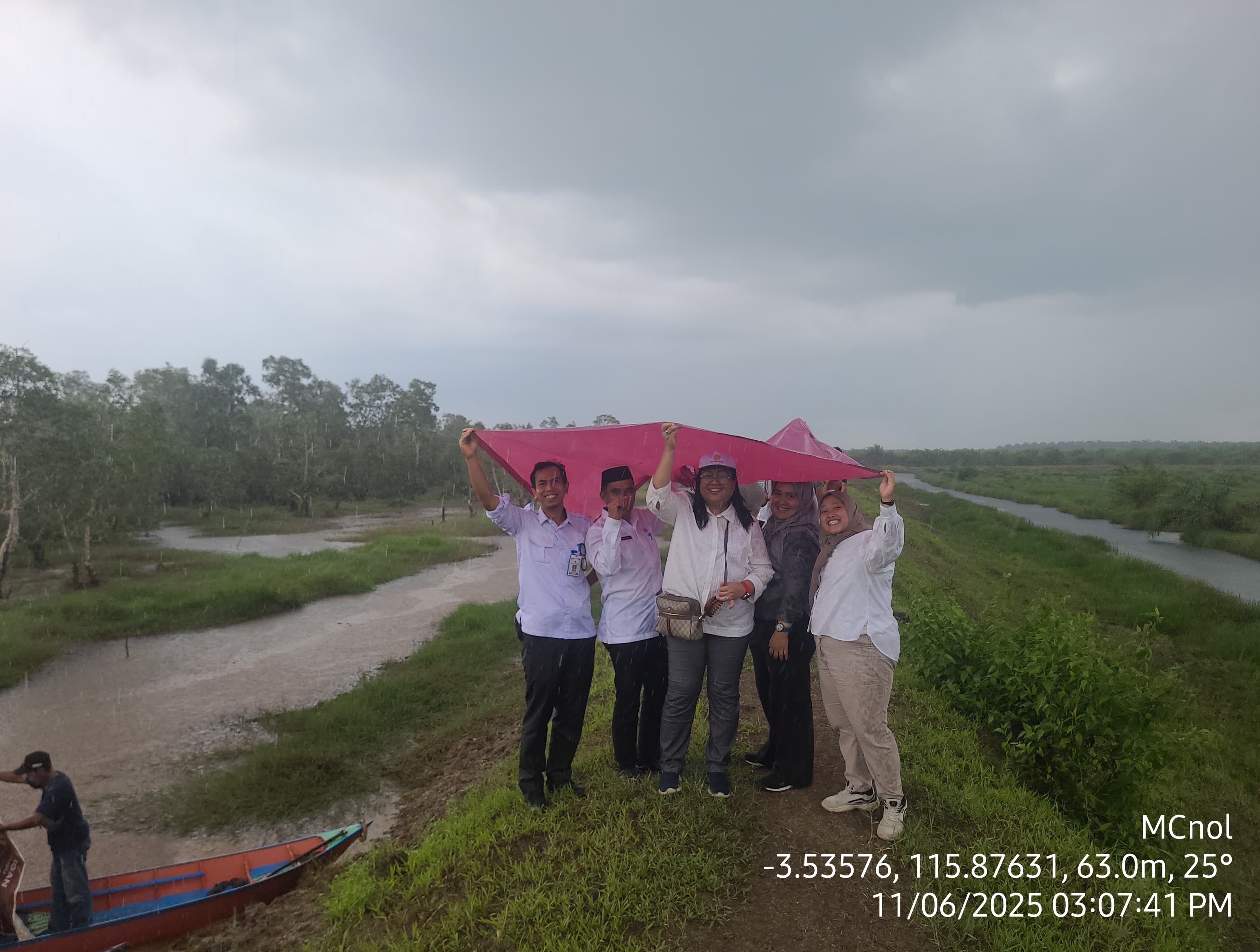 Tinjau Titik Nol Konstruksi Cetak Sawah, Ditjen LIP Pastikan Kegiatan Tepat Sasaran