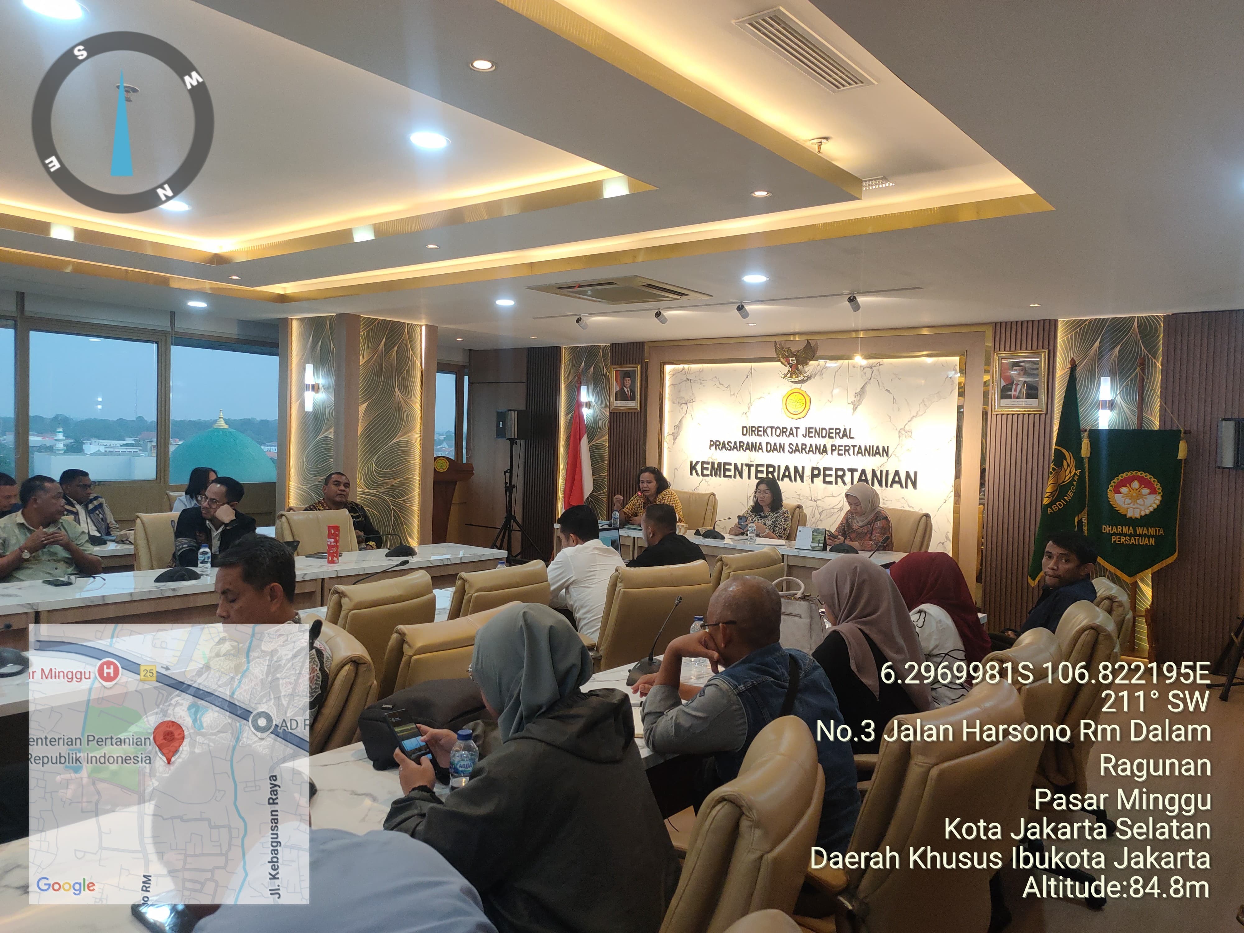 Ditjen Lahan dan Irigasi Kementan Konsolidasikan Percepatan SID Cetak Sawah 2025 Bersama Dinas Provinsi dan Kabupaten