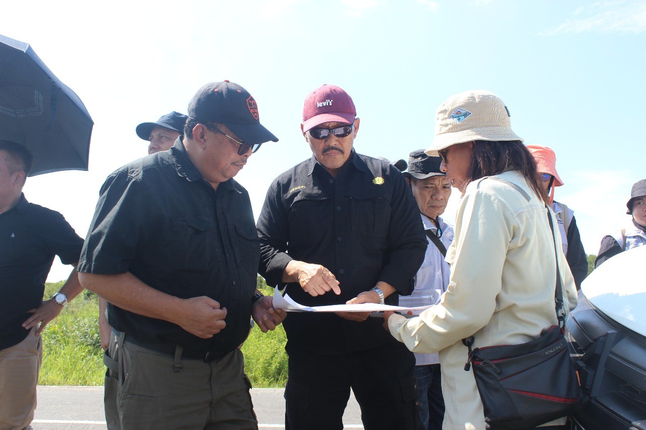 Plt Dirjen Lahan dan Irigasi Pertanian bergerak lakukan Tinjauan Lapangan ke 2  dua  Lokasi cetak sawah di Kecamatan Dadahup dan Kecamatan Kapuas Murung