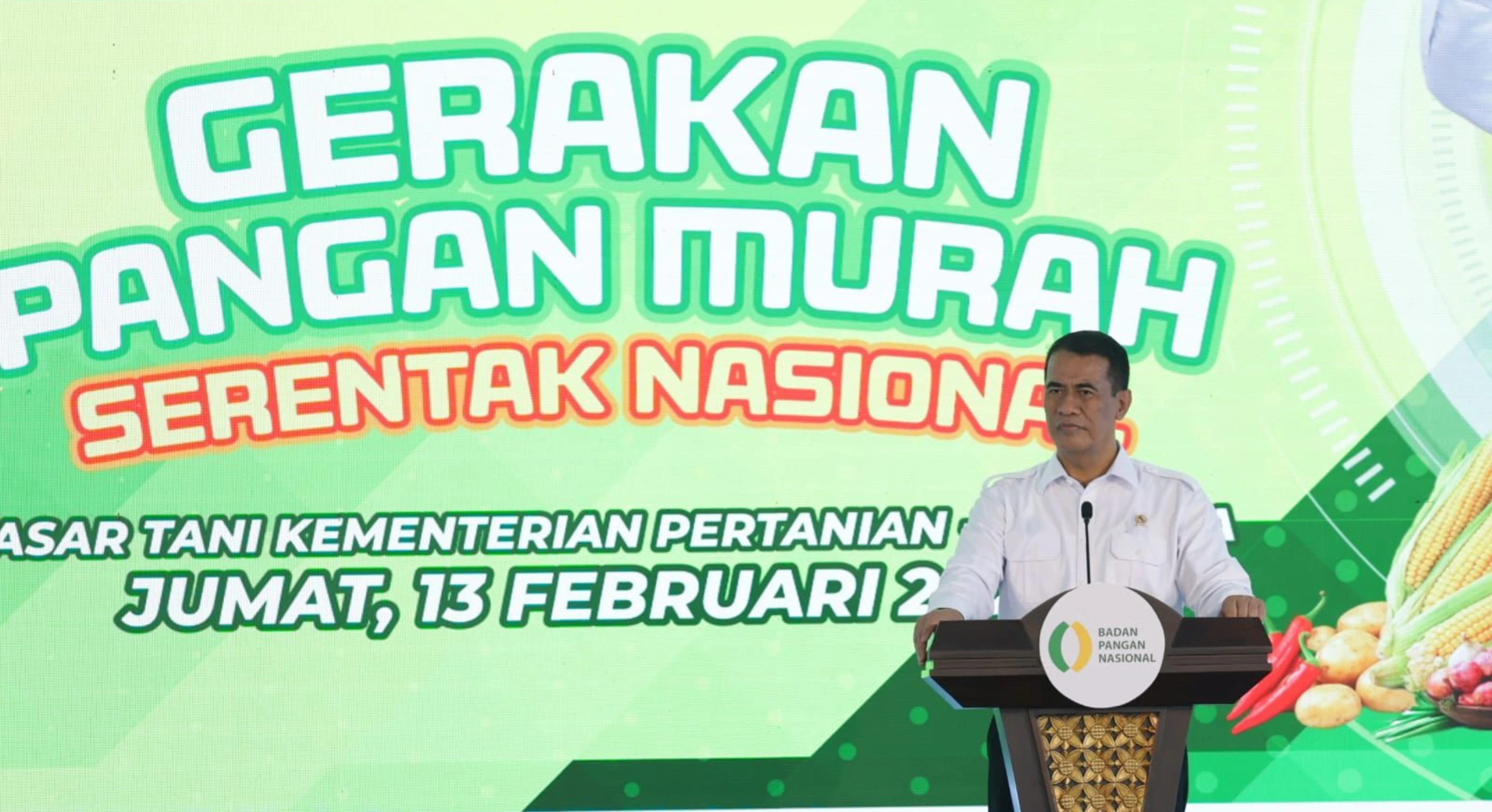 Mentan Amran: Jelang Ramadan dan Idulfitri 9 Komoditas Pangan Swasembada Harga Tak Boleh di Atas HET