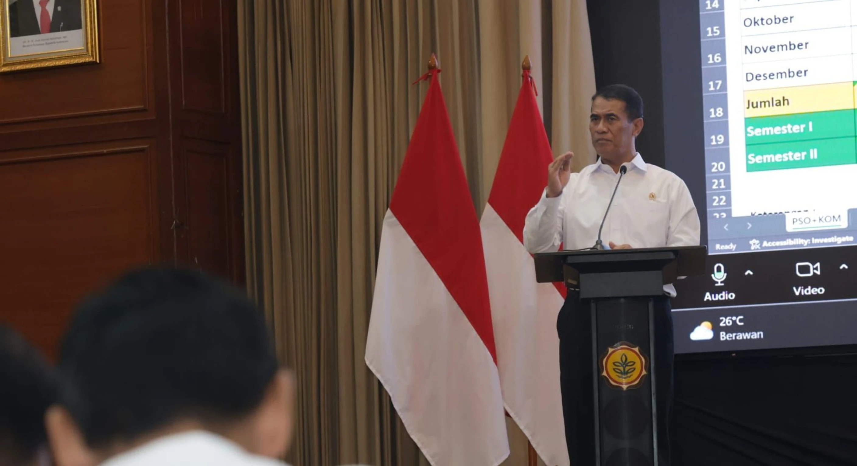 Kepala Dinas Diminta Tancap Gas, Mentan Amran: Cetak Sawah dan Program Strategis Tak Boleh Kendur