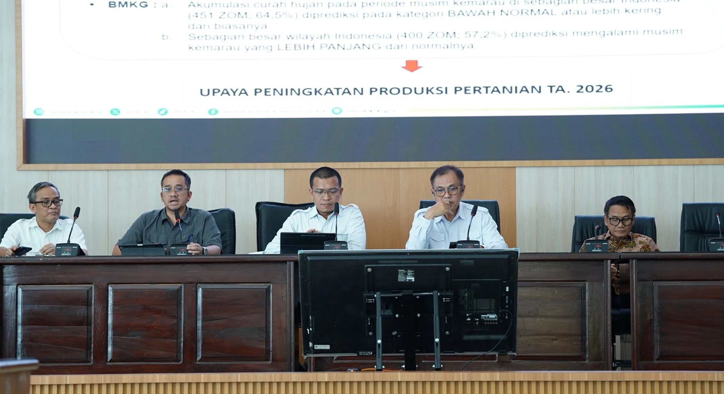 Atisipasi El Nino, Kementan Dorong Penguatan Pengelolaan Air dan Produktivitas Padi di Jawa Timur