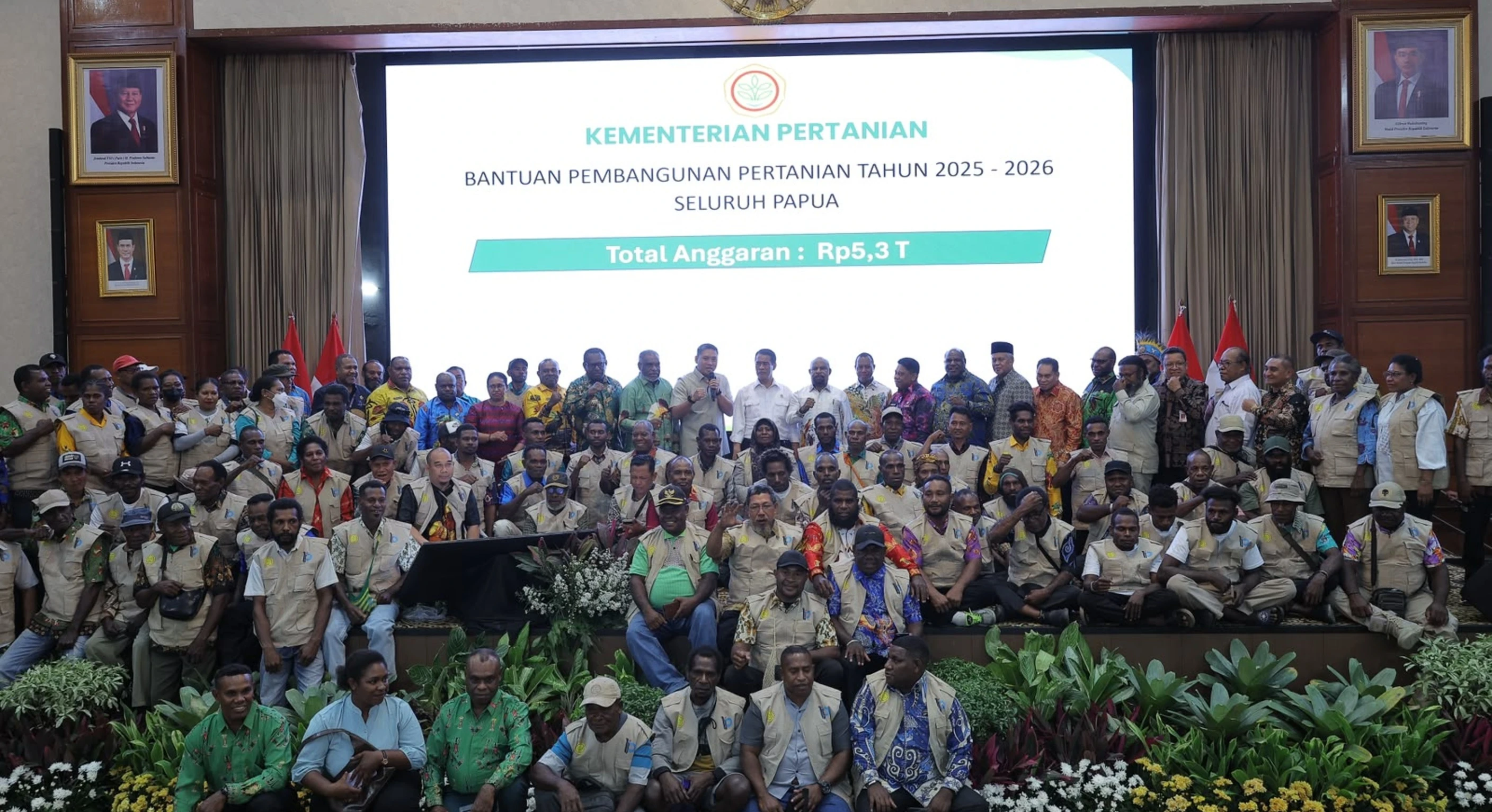 Mentan Amran: Kementan Gelontorkan Rp5 Triliun untuk Dorong Kesejahteraan Rakyat Papua