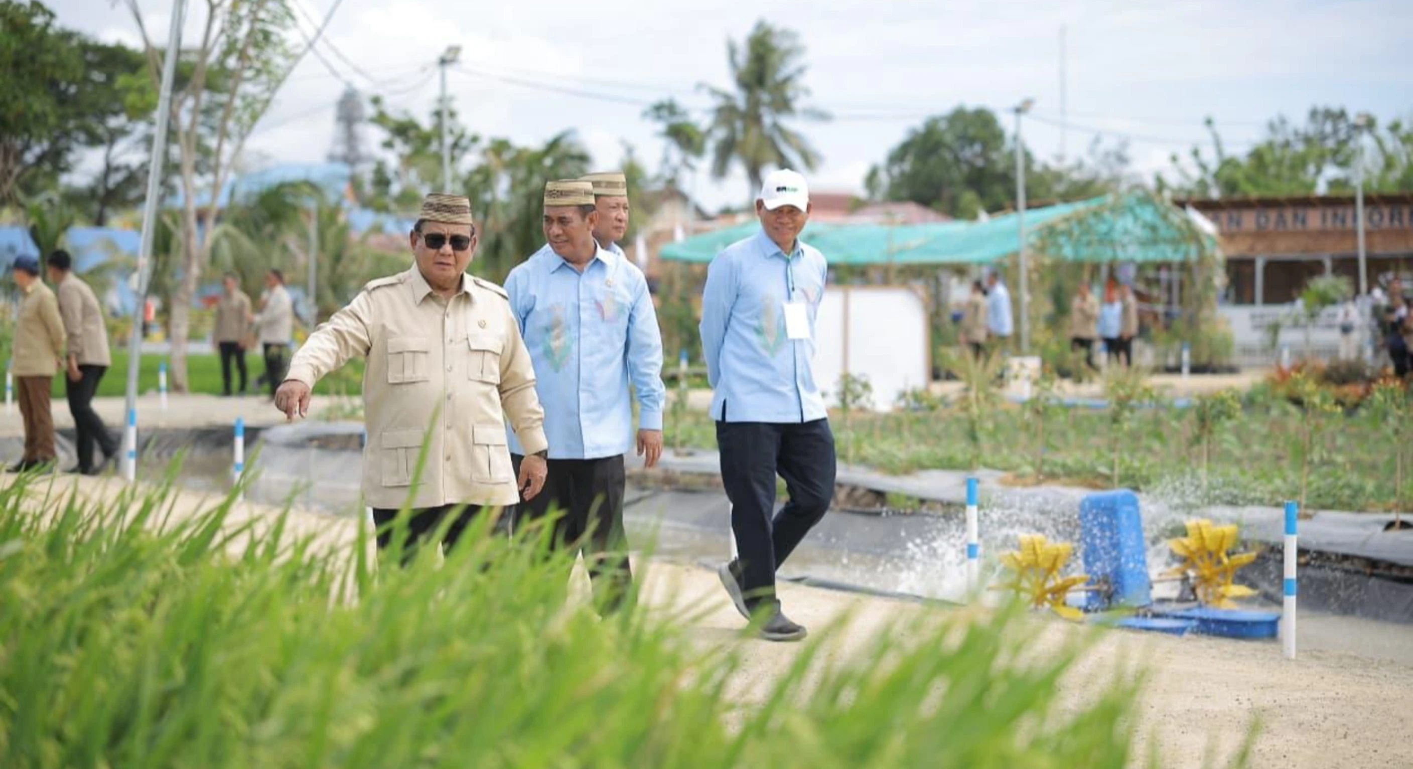 Presiden Prabowo: Petani dan Nelayan Tulang Punggung Republik, Swasembada Pangan Harus Dijaga Terus
