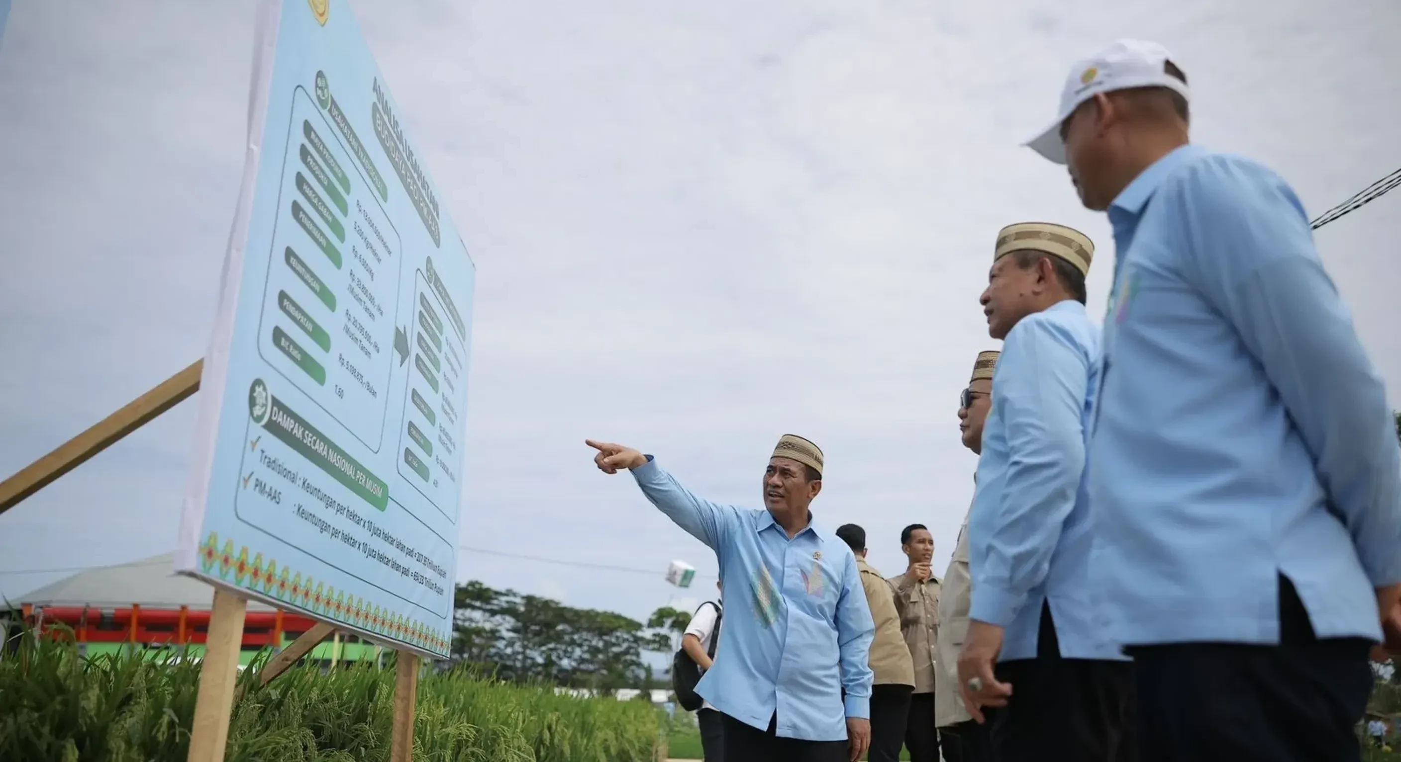 PM-AAS Dongkrak Produksi Padi hingga Tiga Kali Lipat Mentan Pastikan Swasembada Pangan Berkelanjutan