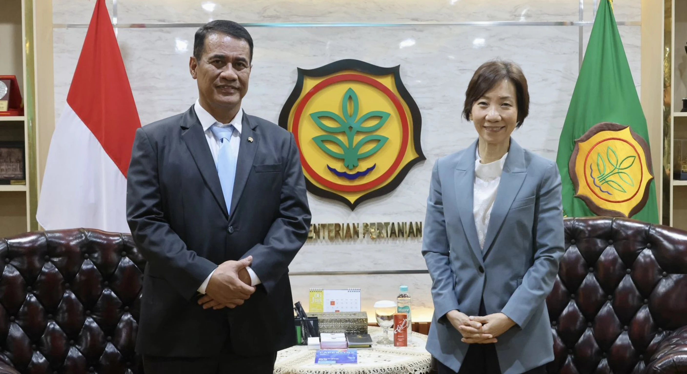 Menteri Singapura Puji Kemajuan Pertanian Indonesia, Soroti Lompatan Produktivitas