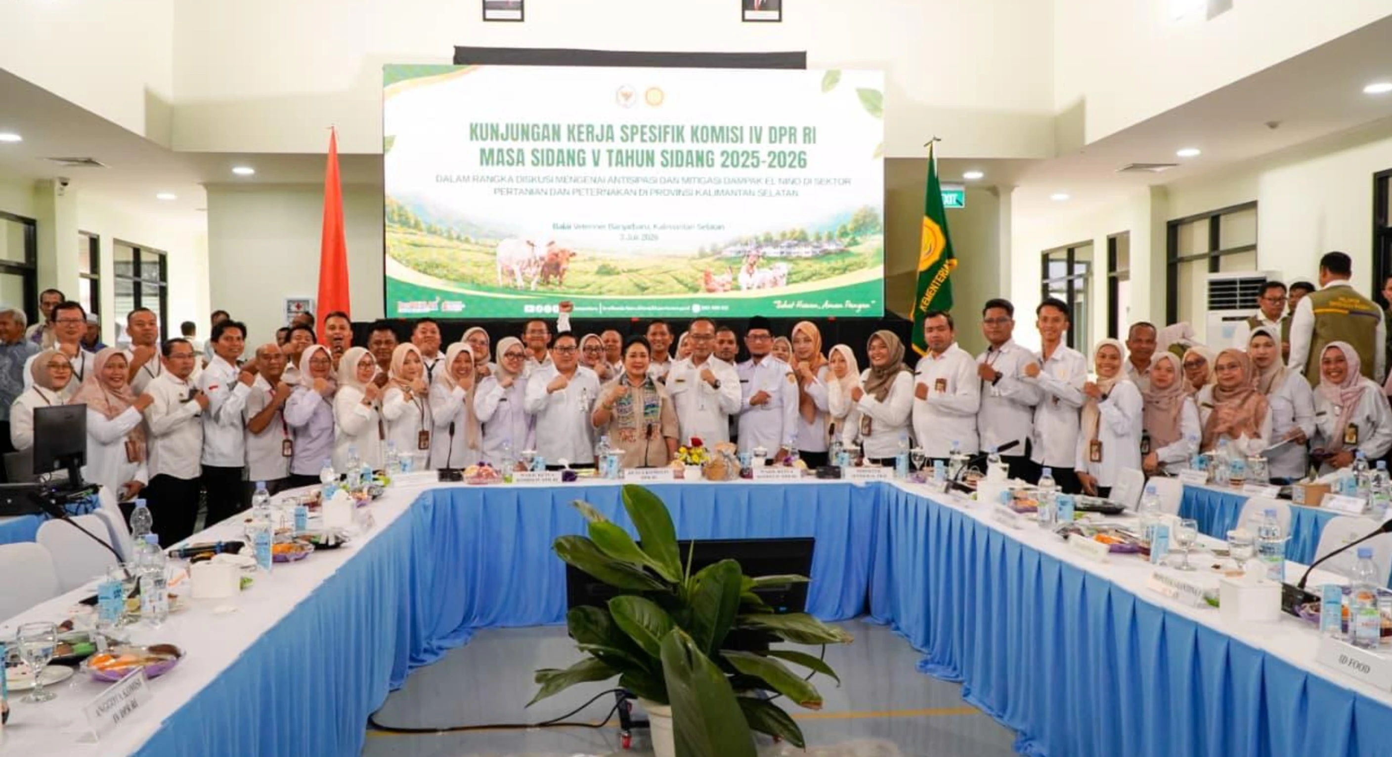 Komisi IV DPR RI Dukung Penguatan Laboratorium Veteriner Kementan Antisipasi Dampak El Nino