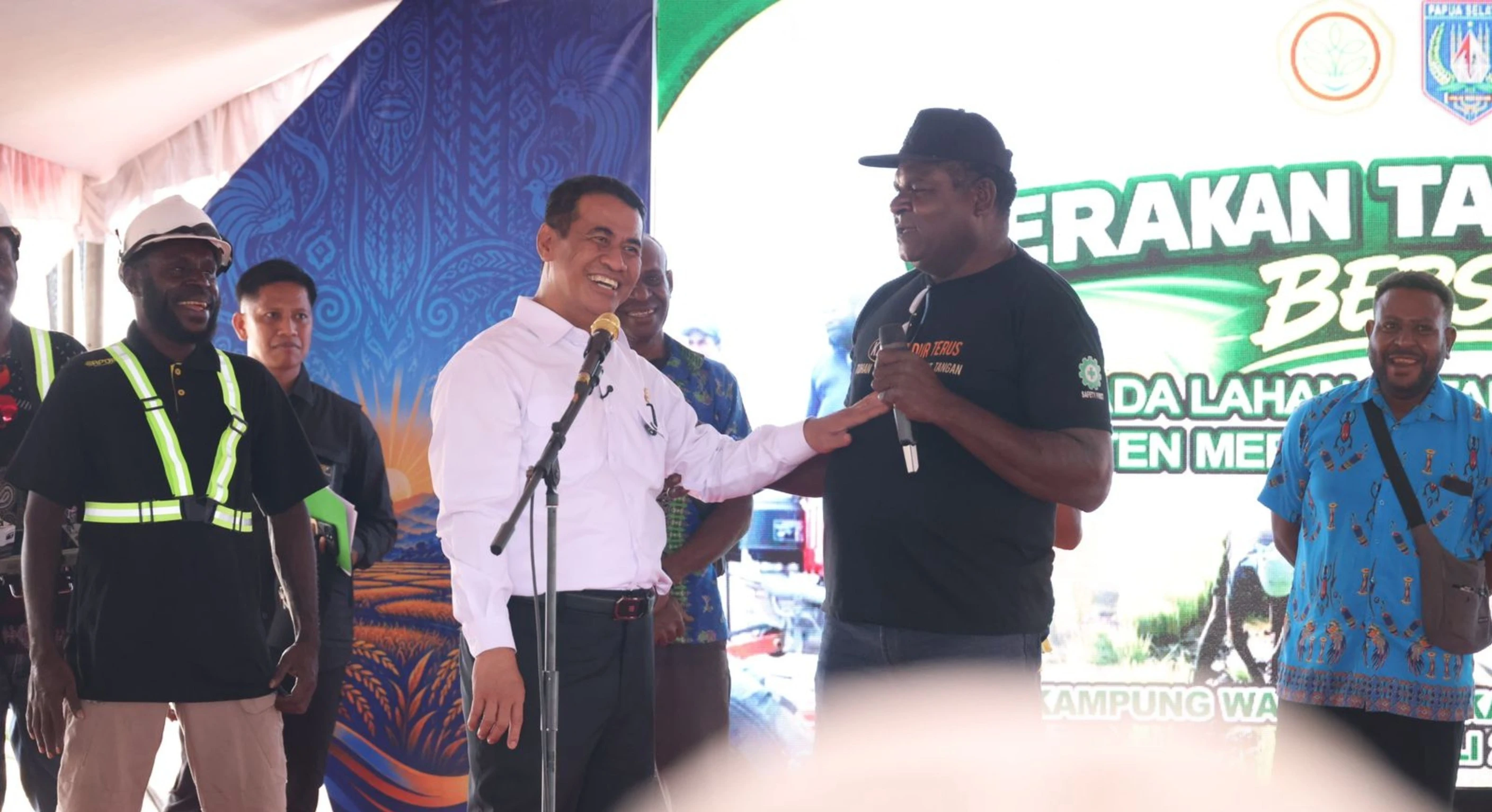 Mentan Amran Tingkatkan Produktivitas Pertanian Merauke Lewat PM AAS