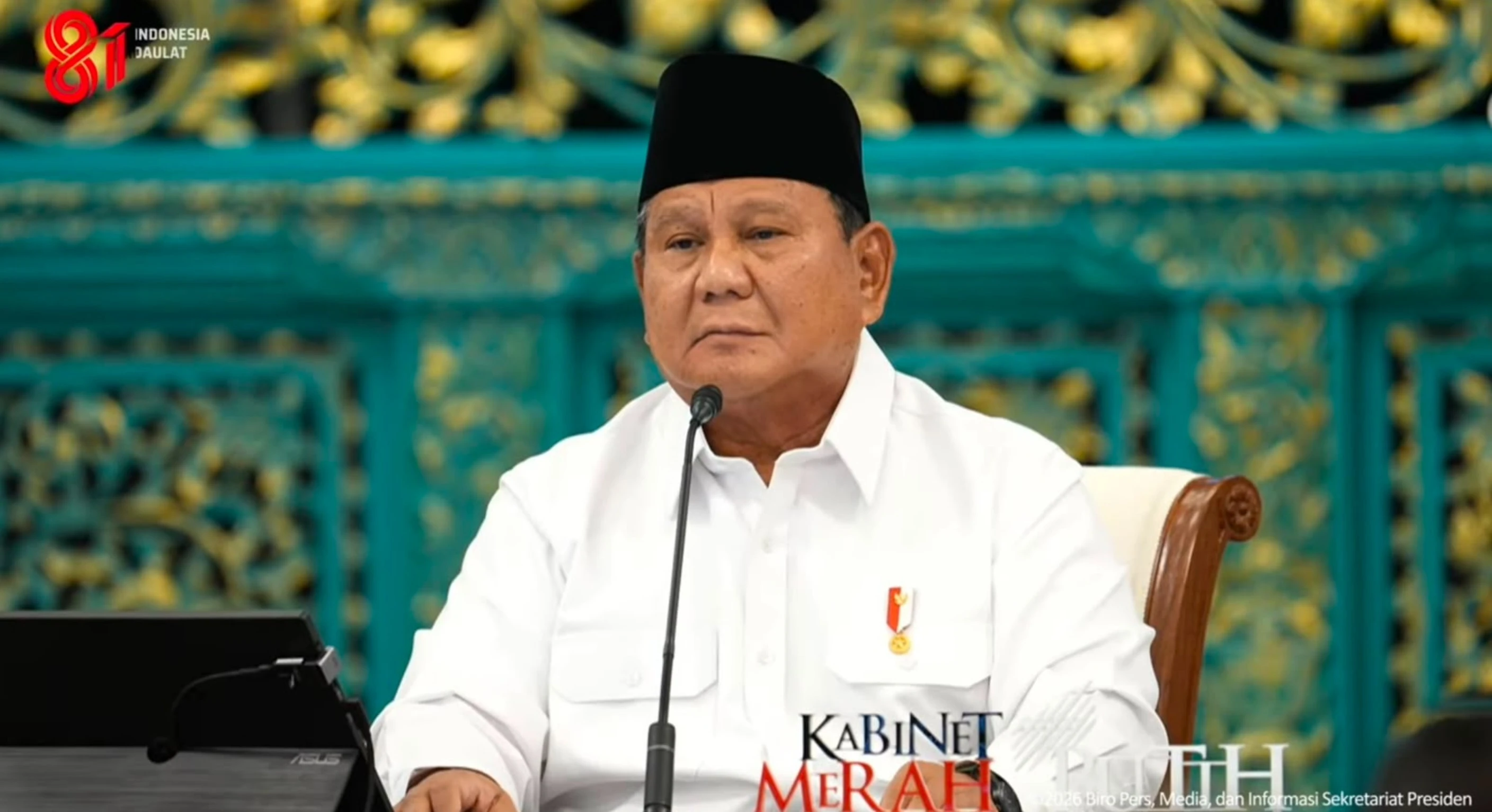 Presiden Prabowo: Indonesia Sudah Swasembada Delapan Komoditas Pangan