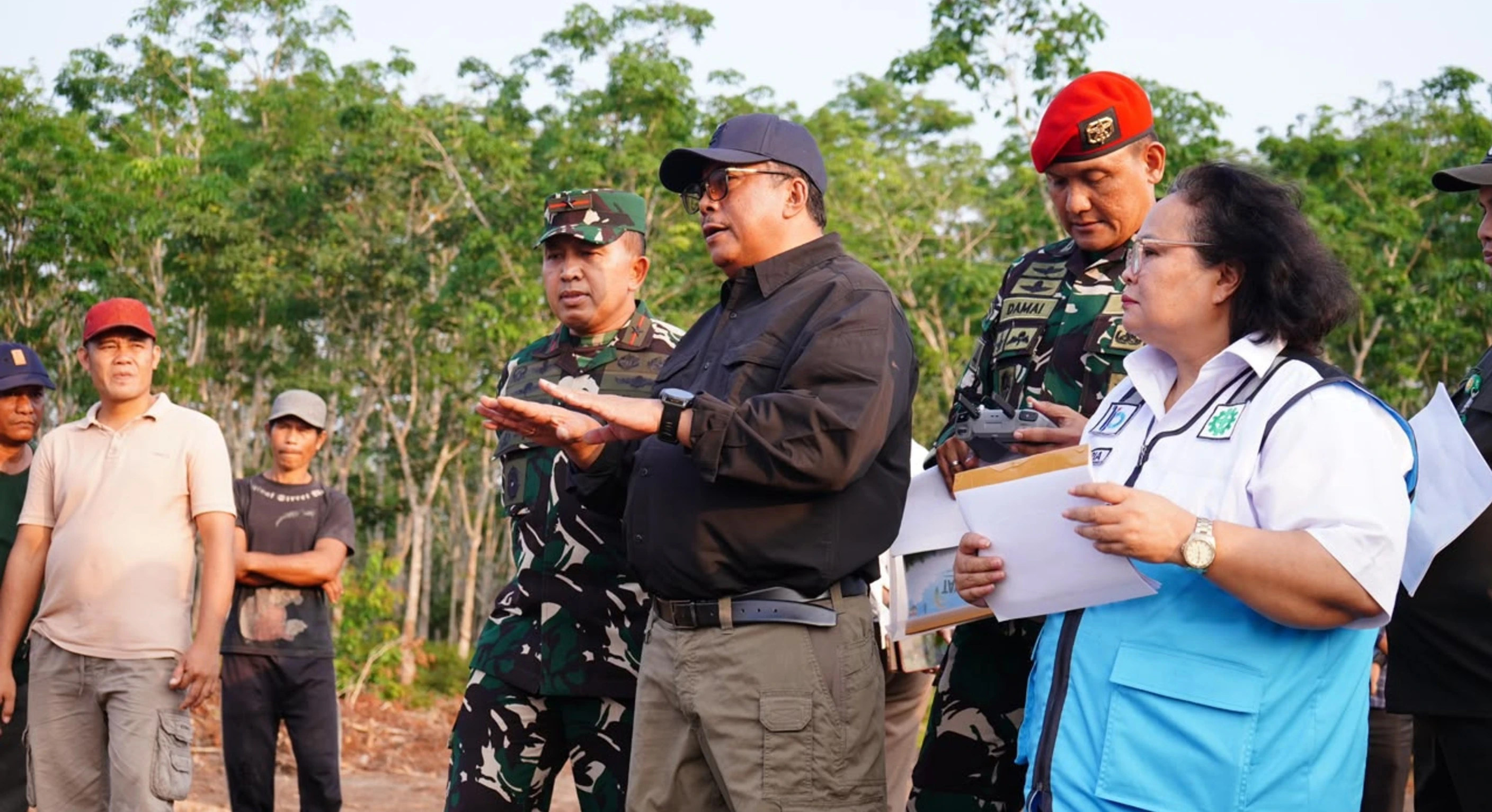 Kementan dan TNI Kebut Cetak Sawah 7.000 Hektare di OKI, Percepat Produksi Menuju Swasembada Pangan