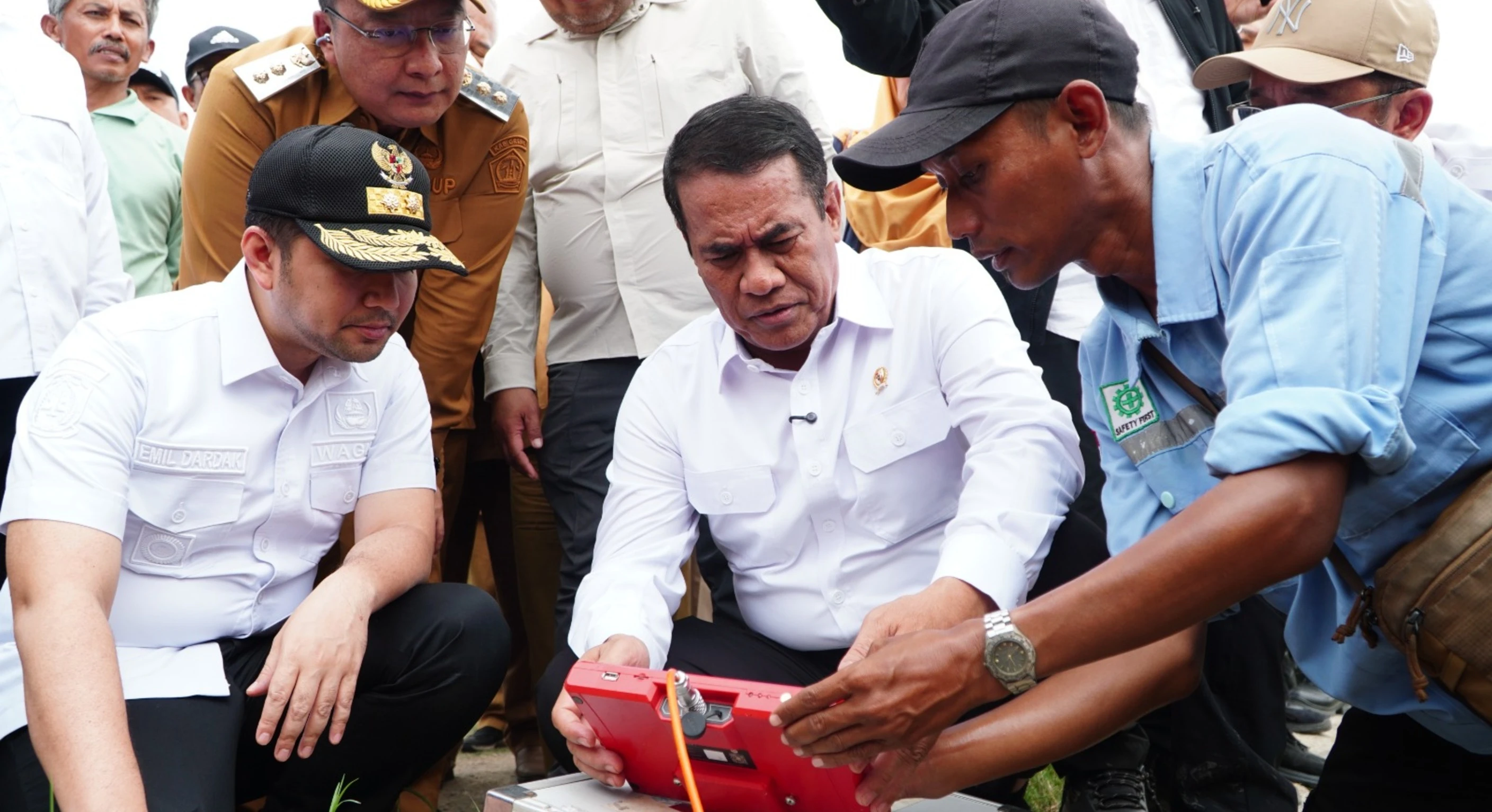Kementan: 3.233 Hektare Sawah di Lamongan Berhasil Diselamatkan dari Dampak El Nino