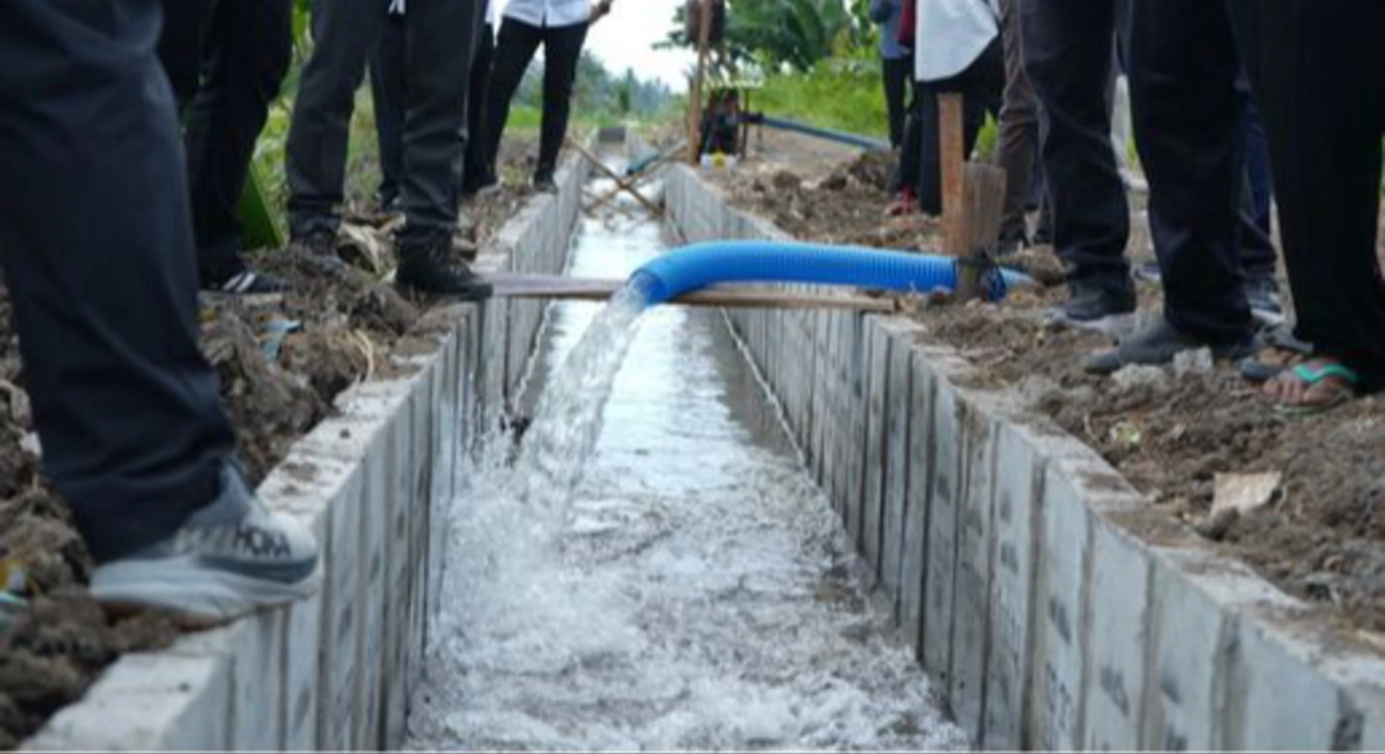 Kementan Bangun 999 Jaringan Irigasi Tersier, Jaga Sawah Jabar-Banten Tetap Produktif